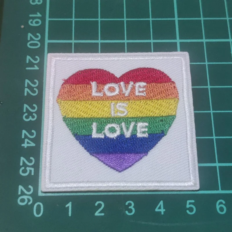 Нашивки с вышивкой LOVE, патчи с вышивкой Slipknot, нашивки для одежды, патчи с цианистой розой, термонаклейки, наклейки для одежды