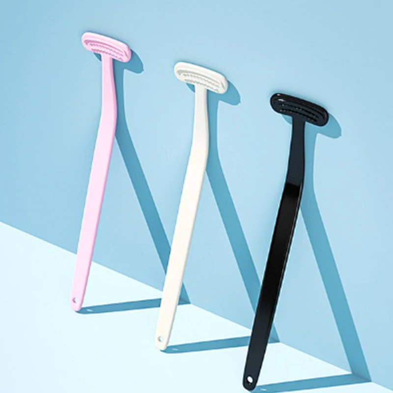 Скребок для языка очистители многоразовая щетка очистки полости рта и здоровья