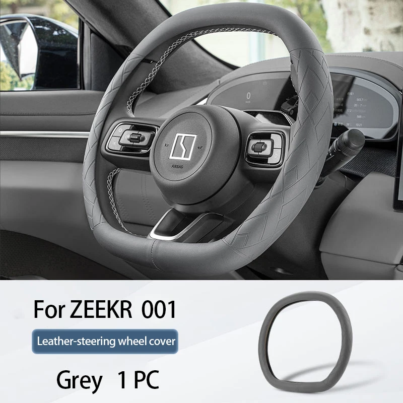 

для ZEEKR чехол на руль NAPPA кожа ручка руля перчатки аксессуары для салона автомобиля 001/009/7x