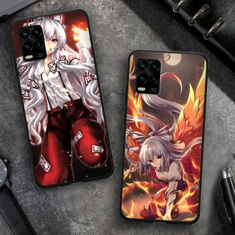 For Xiaomi mi 10 fujiwara no mokou Phone Case For Xiaomi mi 10 11 9 8 lite pro MAX2 3 note3 mix2s 6 6plus 6X F1 Phone Covers