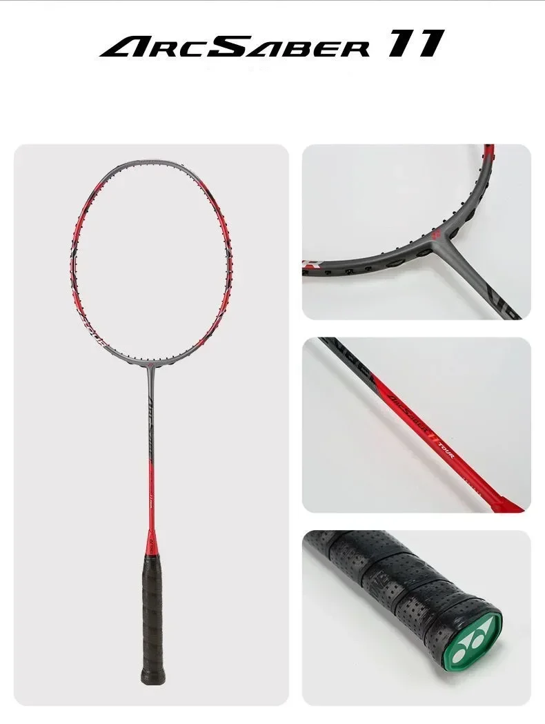 Настраиваемая ракетка Yonex для бадминтона в форме фунта и струны ARC 11Pro набор