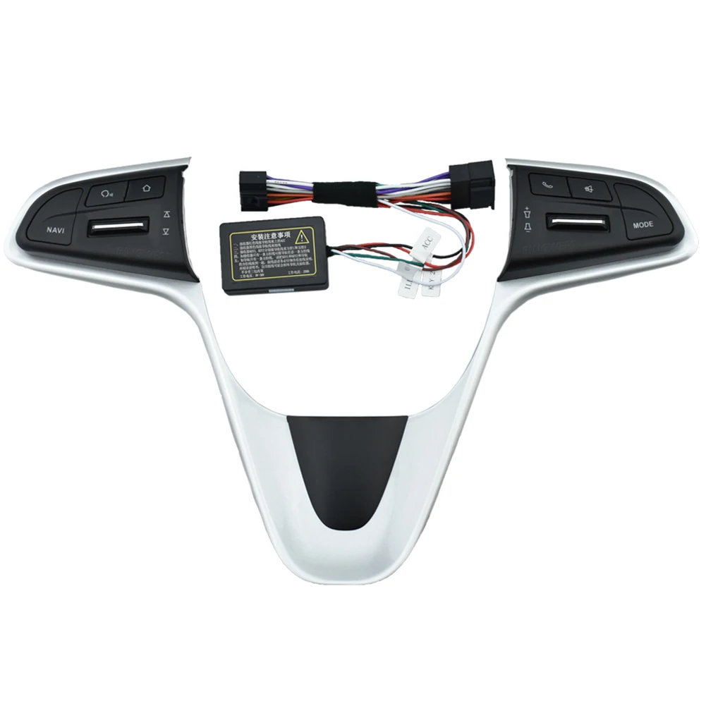 

Car Steering Wheel Buttons Switch Volume Phone GPS Function Switch Panel for Chevrolet Sail 2015 2016 2017 2018