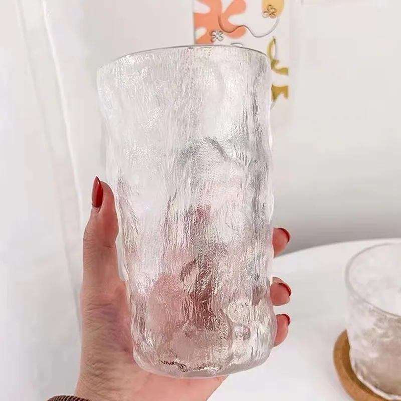 

Стеклянный бокал для воды, молока, сока, водопад, хрустальный бокал, утолщенный корпус, высокая стоимость, прозрачный 330 мл, набор из 6 бессвинцовых