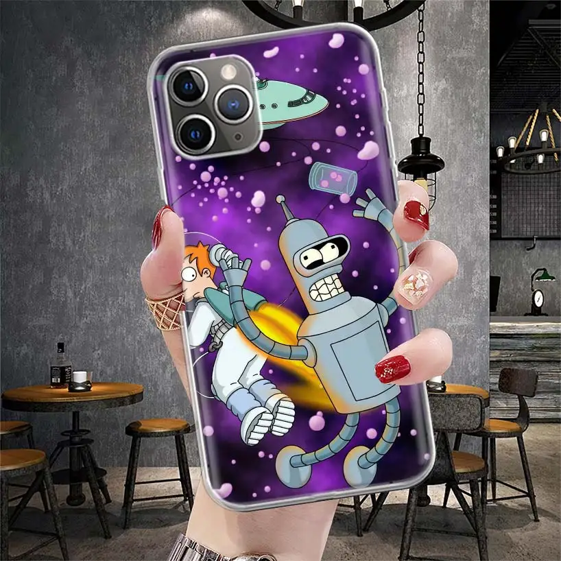 Мультяшный F-футуристический чехол для телефона Apple iPhone 11 13 12 Pro XS Max XR X 7 8 6 6S Plus Mini 5 |