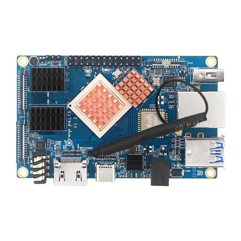 Радиатор Orange Pi 3 LTS / 4 радиатор из алюминиевого сплава медный кулер в комплекте