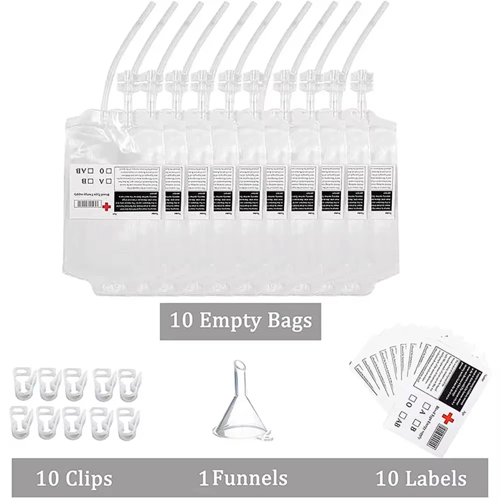 

Пакеты с кровью для Хэллоуина