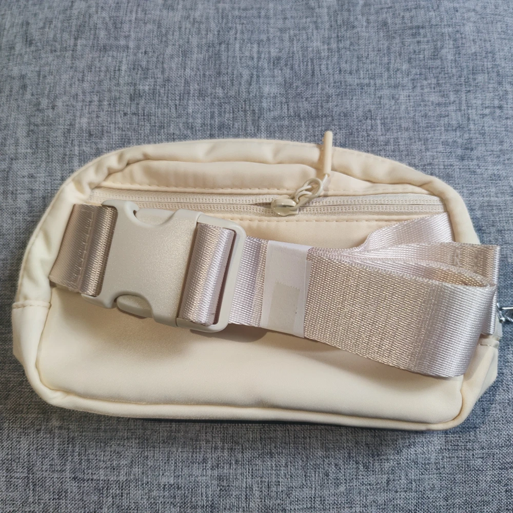 Luluwomen Everywhere Belt Bag 1L Fitness Waist Outdoor Sports Fanny Pack Zip Oxford FashionLeisure Yoga Running Bum Bags