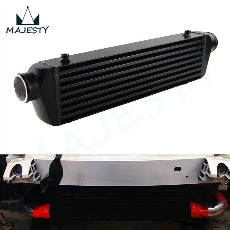 

Universal Bar&Plate Front Mount Intercooler 550*140*64 FMIC 2.5" In/Outlet