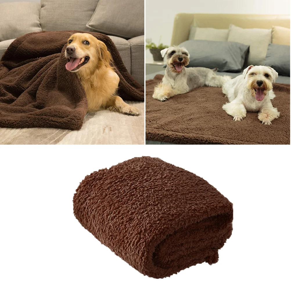 

Blanket Mat Cat Blanket Heated Dog Fleece Blanket Weighted Blanket for Dogs Dog Bed Cover