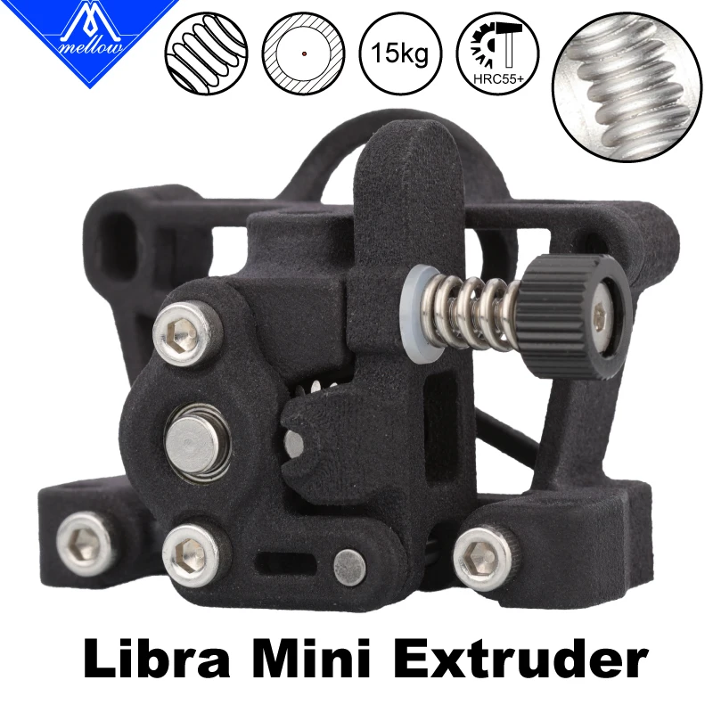 Mellow Libra мини-экструдер с Moons Motor Dual Drive двойная винтовая зубчатая передача для Voron