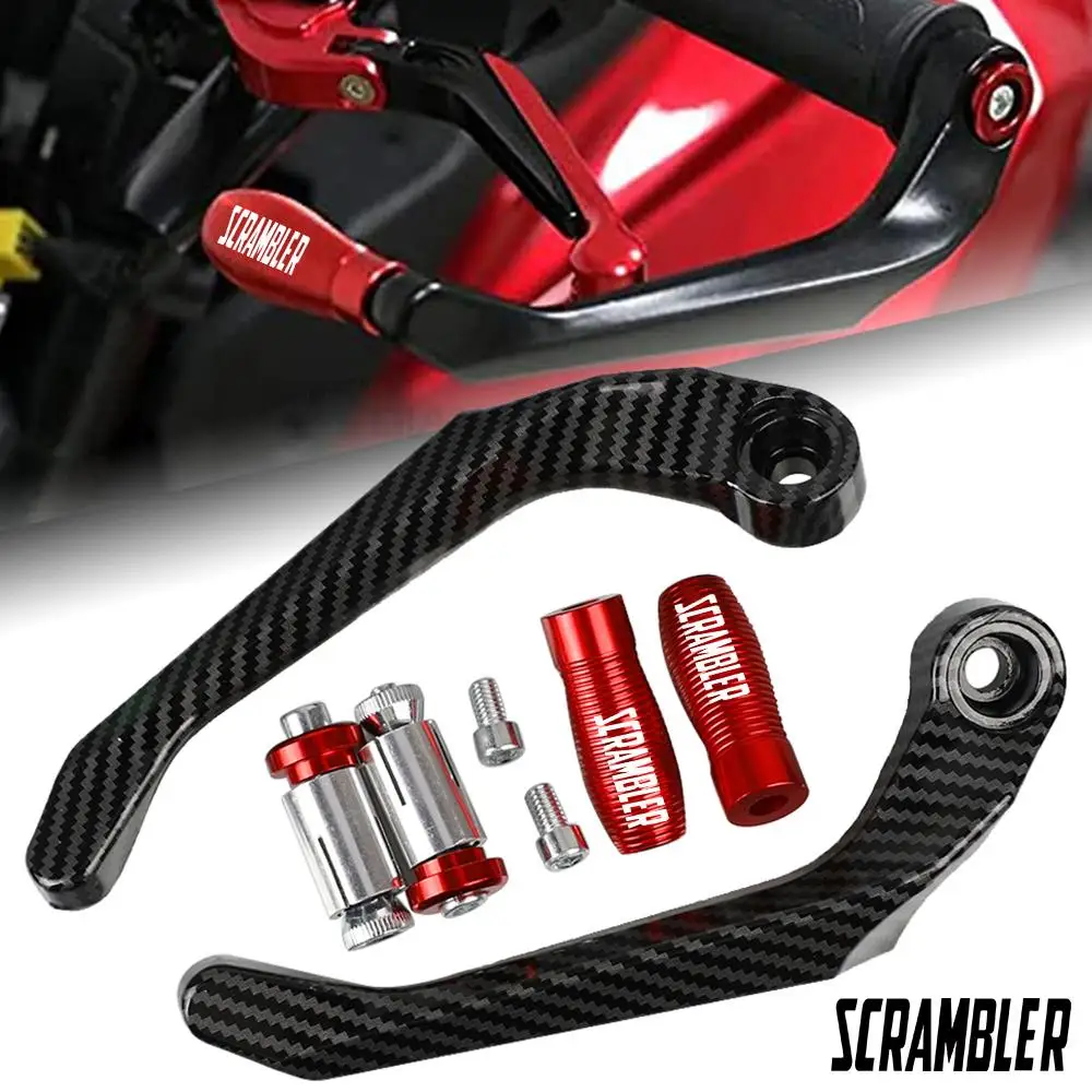 

For DUCATI Scrambler 400 1100 Cafe Racer Steeet Classic Desert Sled Full Throttle Mach Sixty2 Brake Clutch Lever Guard Protector