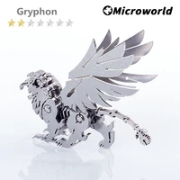 3d metal animal styling puzzle griffin gryphon model kits diy assembled jigsaw detachable toy decoration gift for children adult