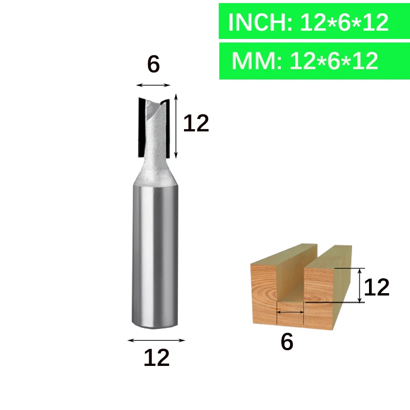 

Фрезы Vsharp PCD алмазные прямые 1/2 дюйма 12 мм для дерева