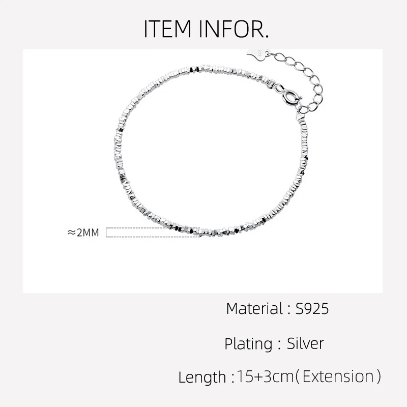 Фото Женский браслет из серебра 3,5 пробы, 16 + 925 см №2