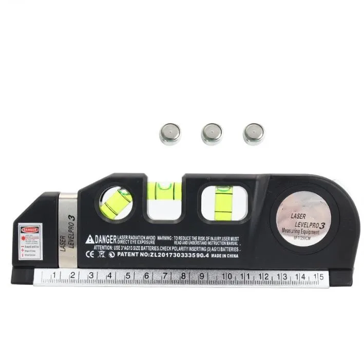 XJP Tools Многоцелевой лазерный уровень линейки роликовая лента 5 м линейка для