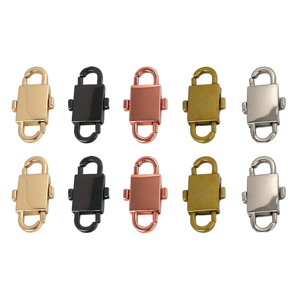 

Chain Buckles Purse Bag Clasps Shorten Metal Diy Bracelet Necklace Clasp Making Rings Jewelry Webbing Links Link Handbag Release