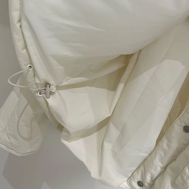 Осенне-зимняя куртка для женщин хлопковые повседневные парки короткое пальто в