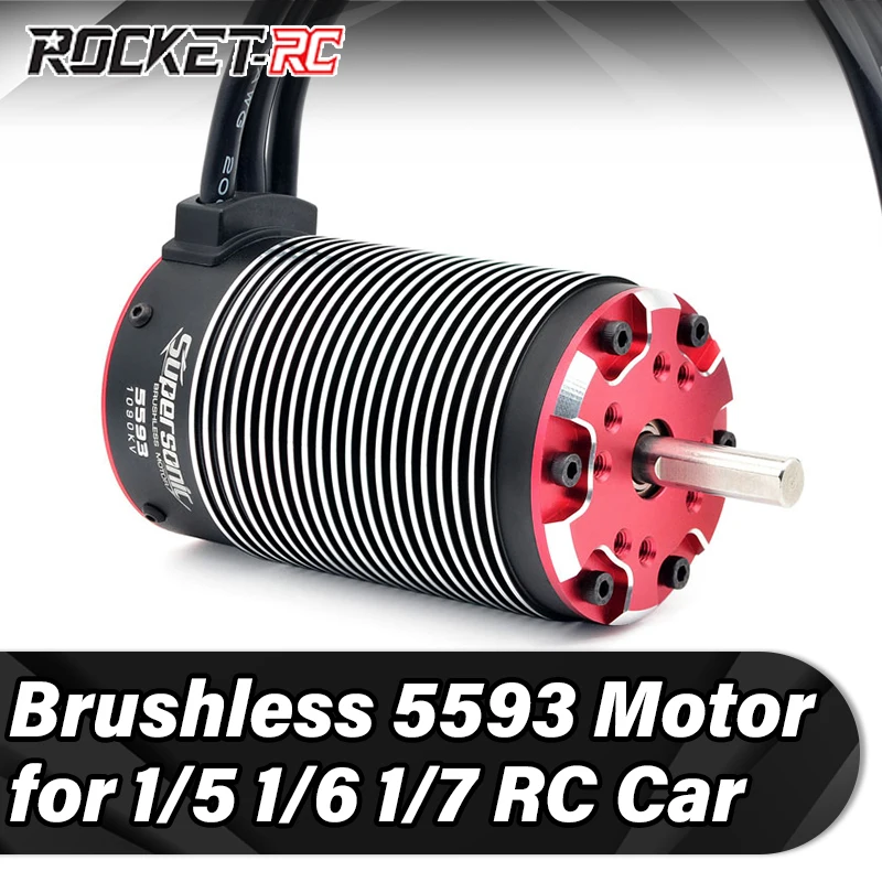 

Rocket 5593 Brushless Motor Waterproof Motors for 1/5 1/6 1/7 RC Car Monster Truck Buggy Traxxas XMAXX LOSI 5T AIR HPI Big Foot