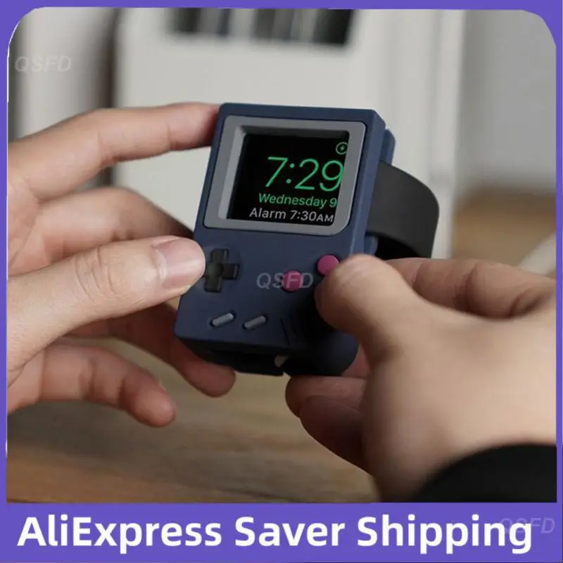 

Подставка для часов, совместимая с игровой консолью для Apple Watch серии, умные аксессуары, кронштейн для зарядки, 42 мм, 38 мм, 40 мм, 44 мм