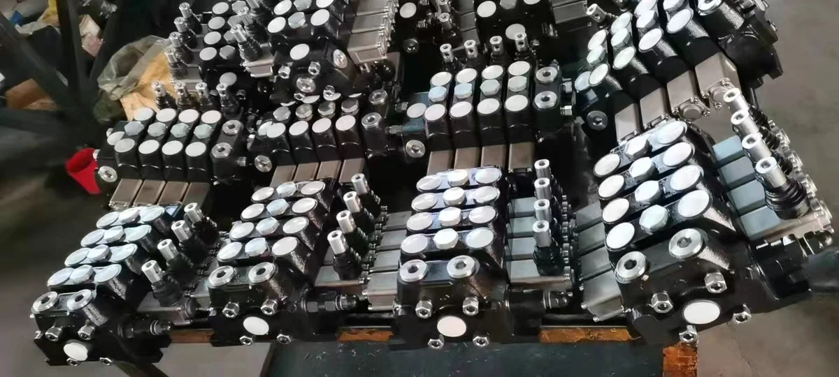 Буровая установка высокого давления DCV100 высокопоточный гидравлический