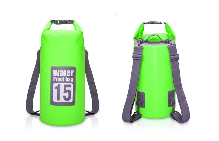 Waterproof Bag PVC Waterproof Bag Swimming Beach Rafting Bag Camouflage Waterproof Bucket Bag Backpack