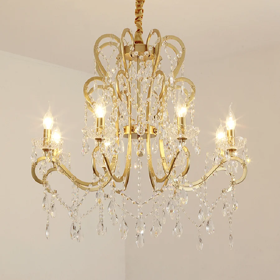 

Современная хрустальная люстра, потолочные светильники для гостиной, спальни, домашний декор в стиле лофт, осветительный прибор