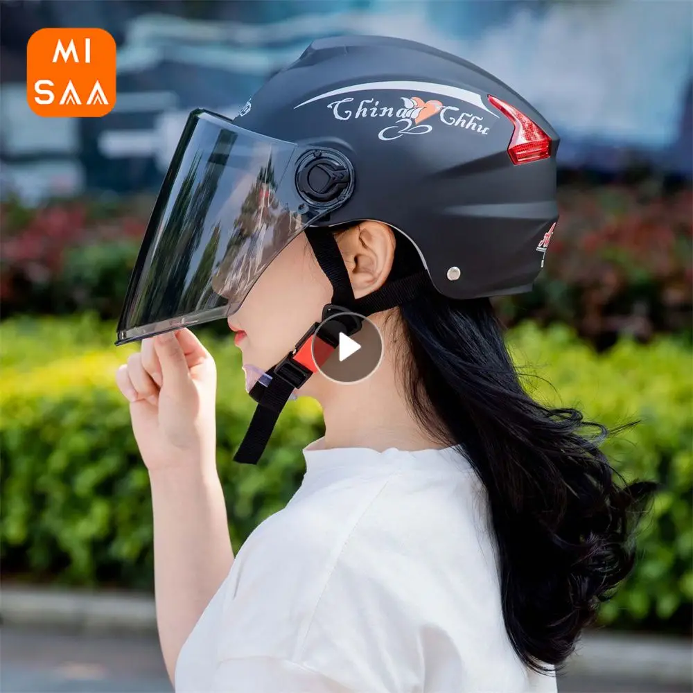 

Uv Protection Gray Helmet Comfortable Headwear Highly Appraised Adult Electric Helmet Impact Resistance Sun Helmet Fashion