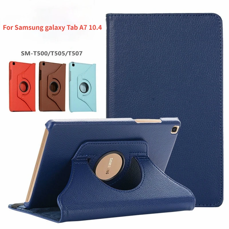 

Чехол для планшета Samsung Galaxy Tab A7 10,4 2020, вращающаяся подставка для планшета Galaxy Tab A7 10,4, Зеркальный/T505/T507, чехол, оболочка