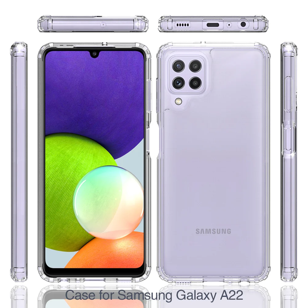 

1 Pc Lightweight Portable Durable Acrylic Phone Case Phone Shell Compatible for Samsung Galaxy A22