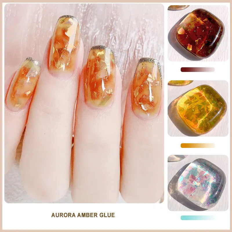 

Nail Polish Solid Nail Gel Polish Gel UV LED Reflective Glitter Gel Varnish Semi Permanent Glitter UV LED Nail Art Polish