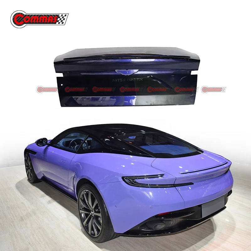 Неокрашенная крышка багажника из стекловолокна для Aston Martin DB11