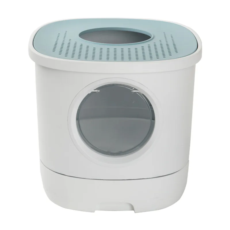 

Anti-splash cat litter Basin semi-closed cat toilet top-in foreign trade pet supplies