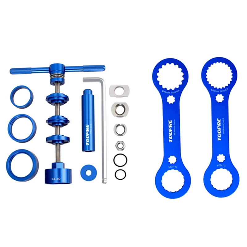 

TOOPRE Bottom Bracket Install Removal Tool With BB Wrench Tool Bracket Repair Tool, For Shimano BBR60 MT800 MT9100 XDR