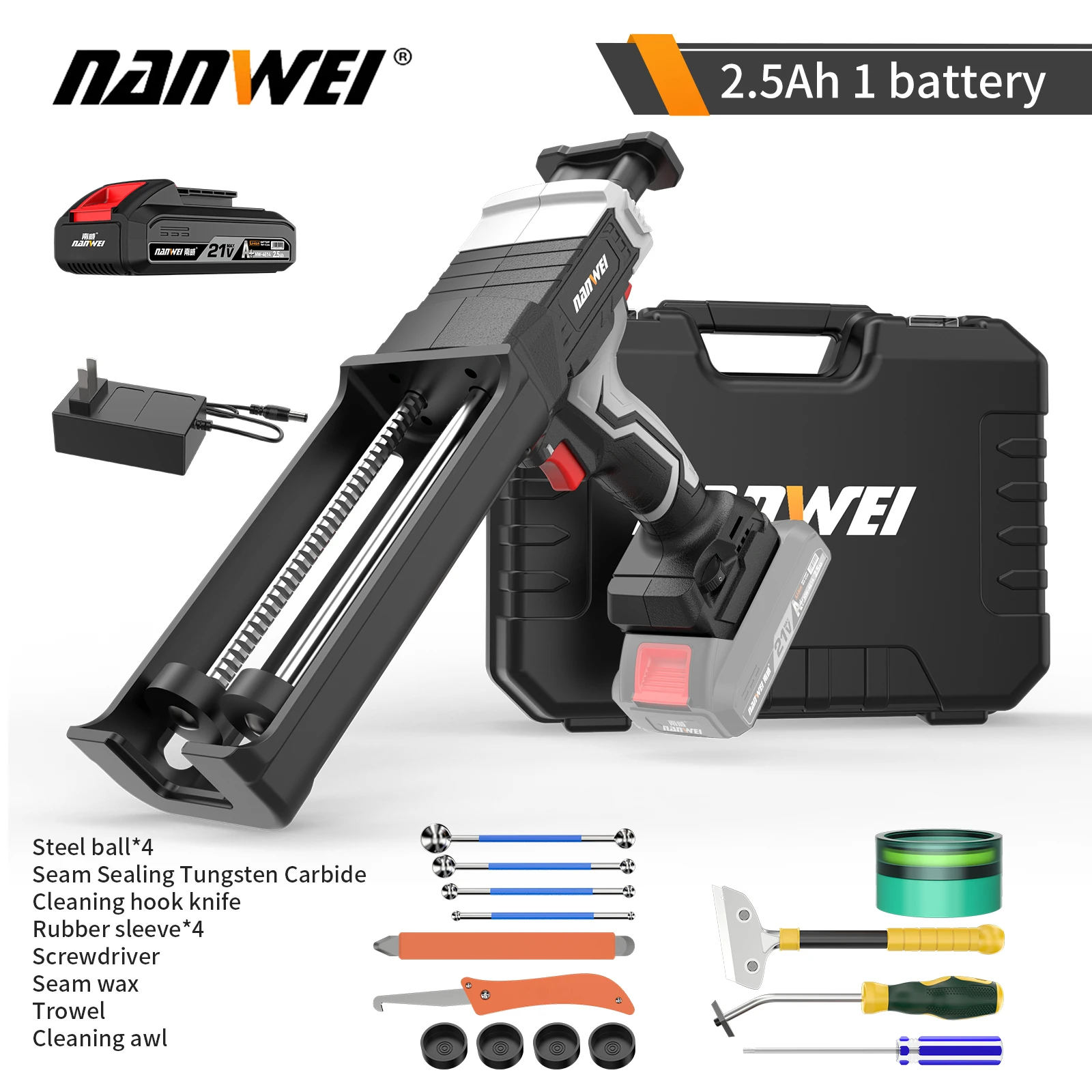 

Электрический клеевой пистолет NANWEI 21V