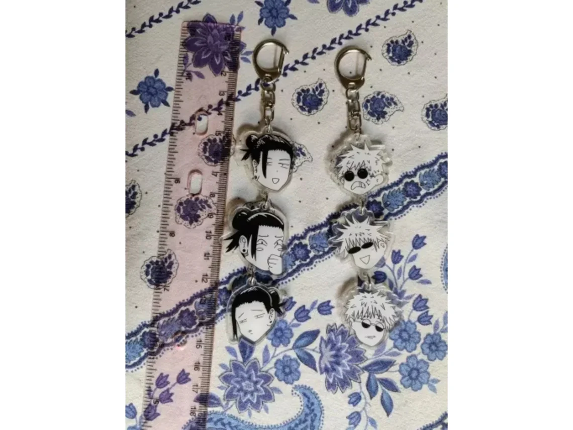 Брелок Jujutsu Kaisen брелок в стиле аниме милая подвеска виде сумки акриловый JJK