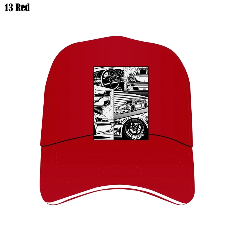 

Japanese Car Details Structure Jdm Cap Car Summer Fall 100% Cotton Visors Men Custom Hat Mesh Printed Flat Brim
