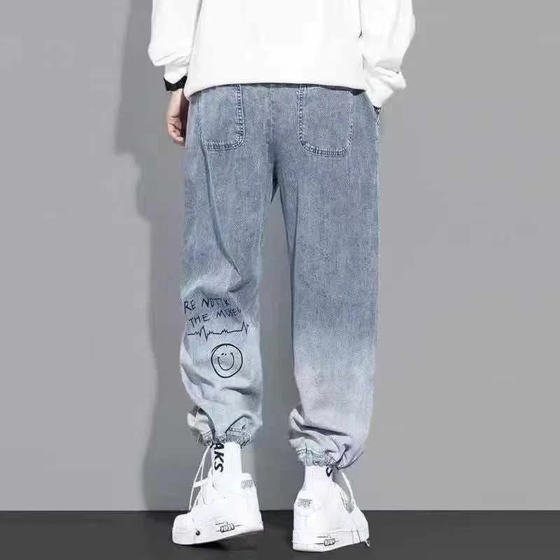 New in quality Fashion Men's Cargo Pants Hip Hop Trend Streetwear Jogging Pants Men Casual Elastic Waist Men Clothing Trouse