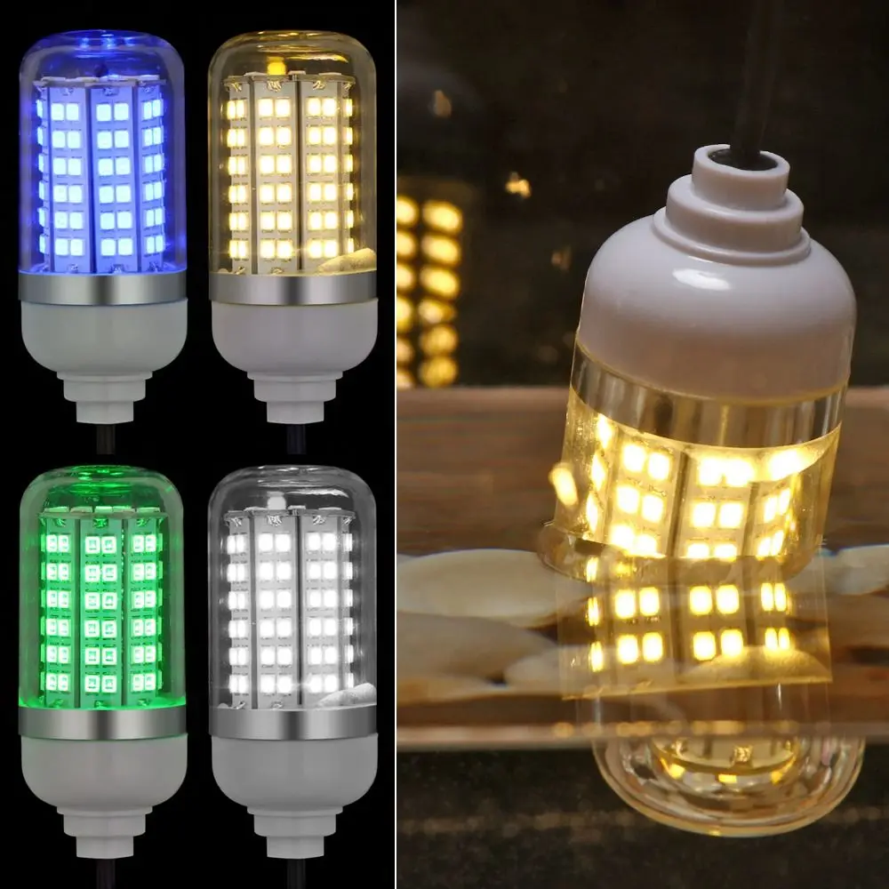 

IP68 кальмар Krill 12 В приманки рыболокатор лампа притягивает рыболовные лампы 108 шт. искусственная Рыбалка