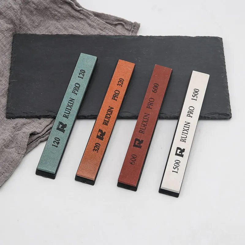 

Knife Sharpener Ruixin Whetstone Diamond 120-3000 Grit Grinding Stone Sharpening Professional Tools Kitchen Accessories