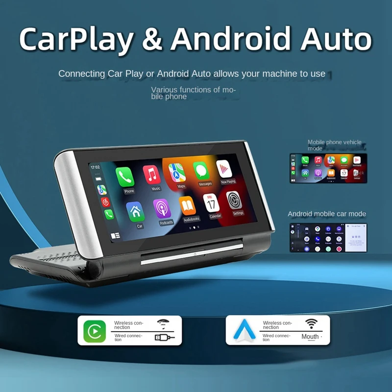 B5370 Автомобильный видеорегистратор Carplay GPS HUD Универсальный