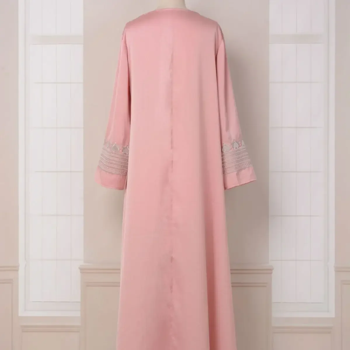 ИД мусульманское платье женское кимоно абайя химар вышивка кафтан кебая Рамадан