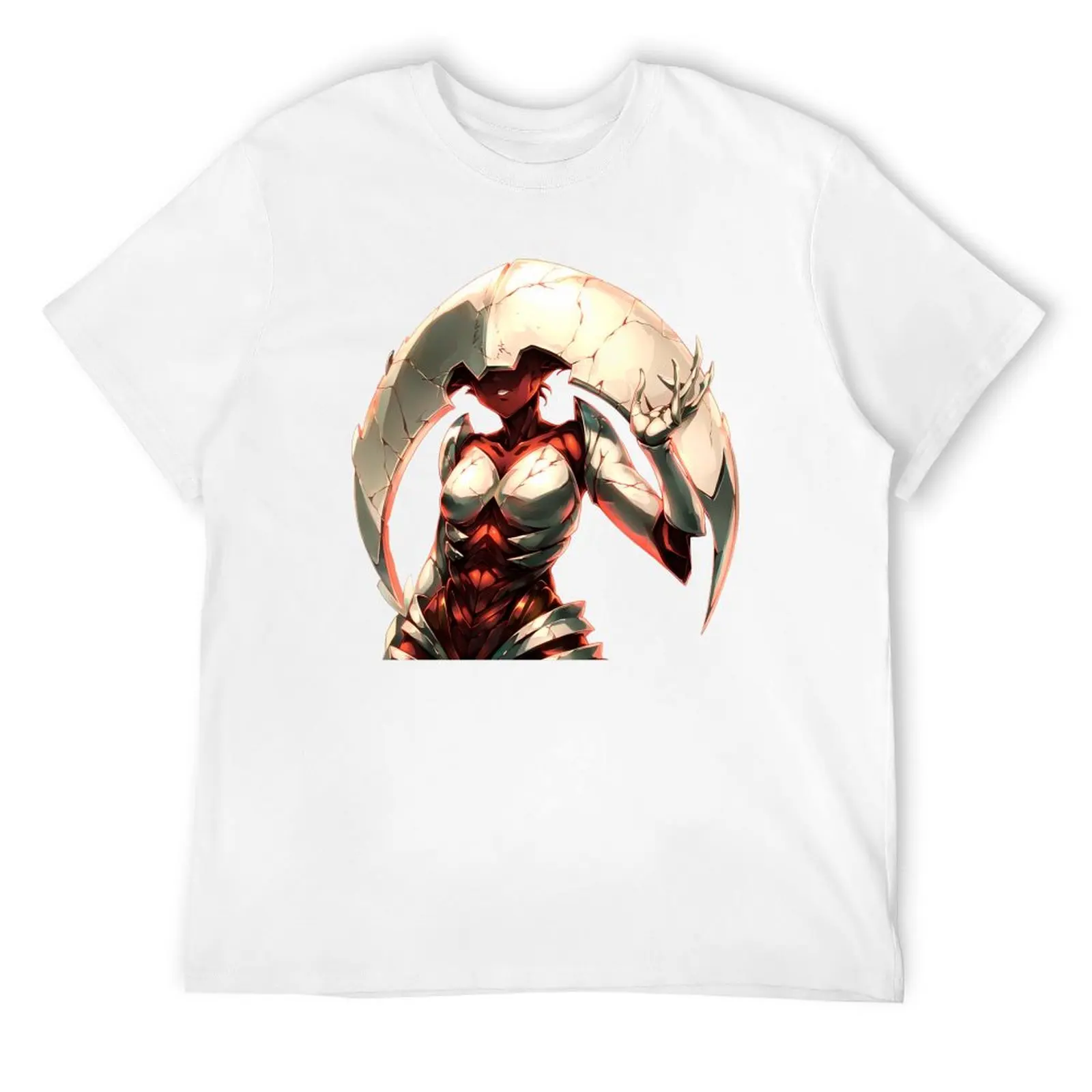 Реалистичная аниме Elesh Norn-футболка Мать машин футболка большого размера