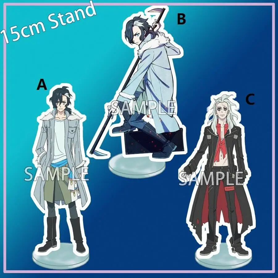 

Acrylic Stand Figure Display Sirius The Jaeger Yuliy Mikhail Angels Double Side