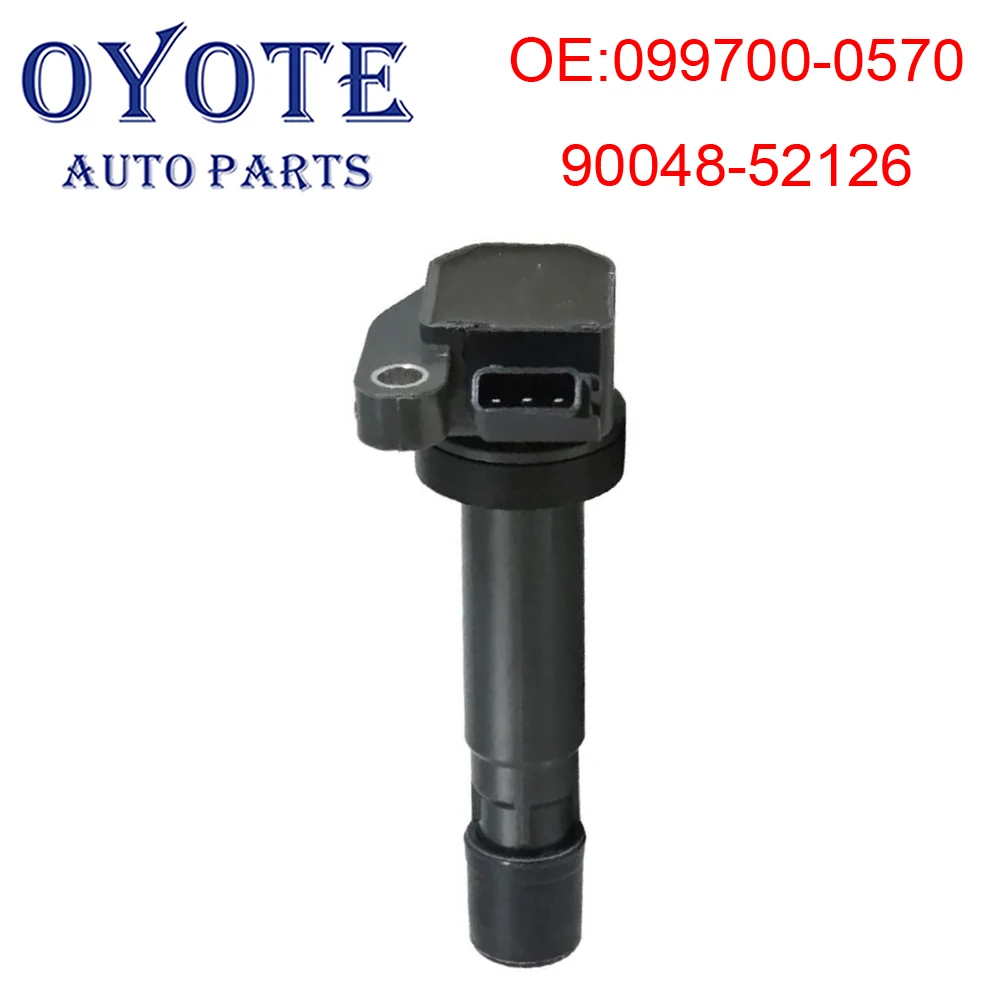OYOTE 099700 -0570 90048-52126 Катушка зажигания для Daihatsu Move Sirion M1 1.0i 1998 1999 2000 2001 2002