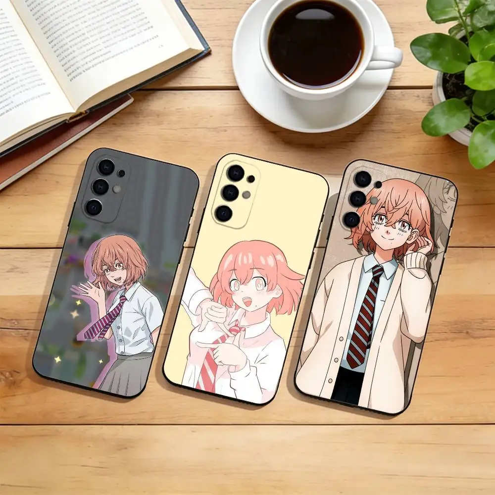 Фото Чехол для телефона Tokyo Revengers Hinata Tachibana, черный, силиконовый, мягкий, для Samsung S25, S24, S21, S22, S23, S30, Ultra, S20, Plus, Fe, Lite №1