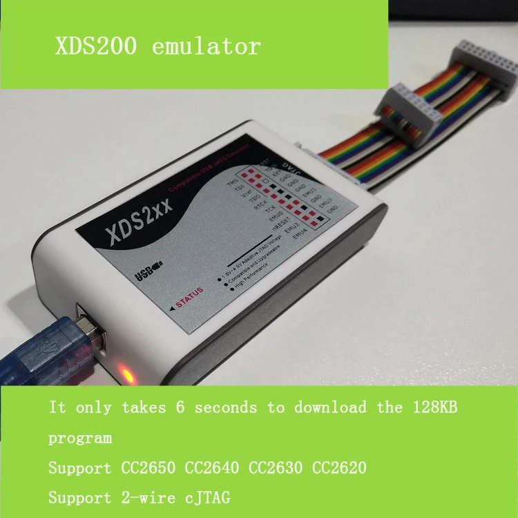 

Эмулятор XDS200 CJTAG поддерживает CC2650 CC2640 CC2630 2620