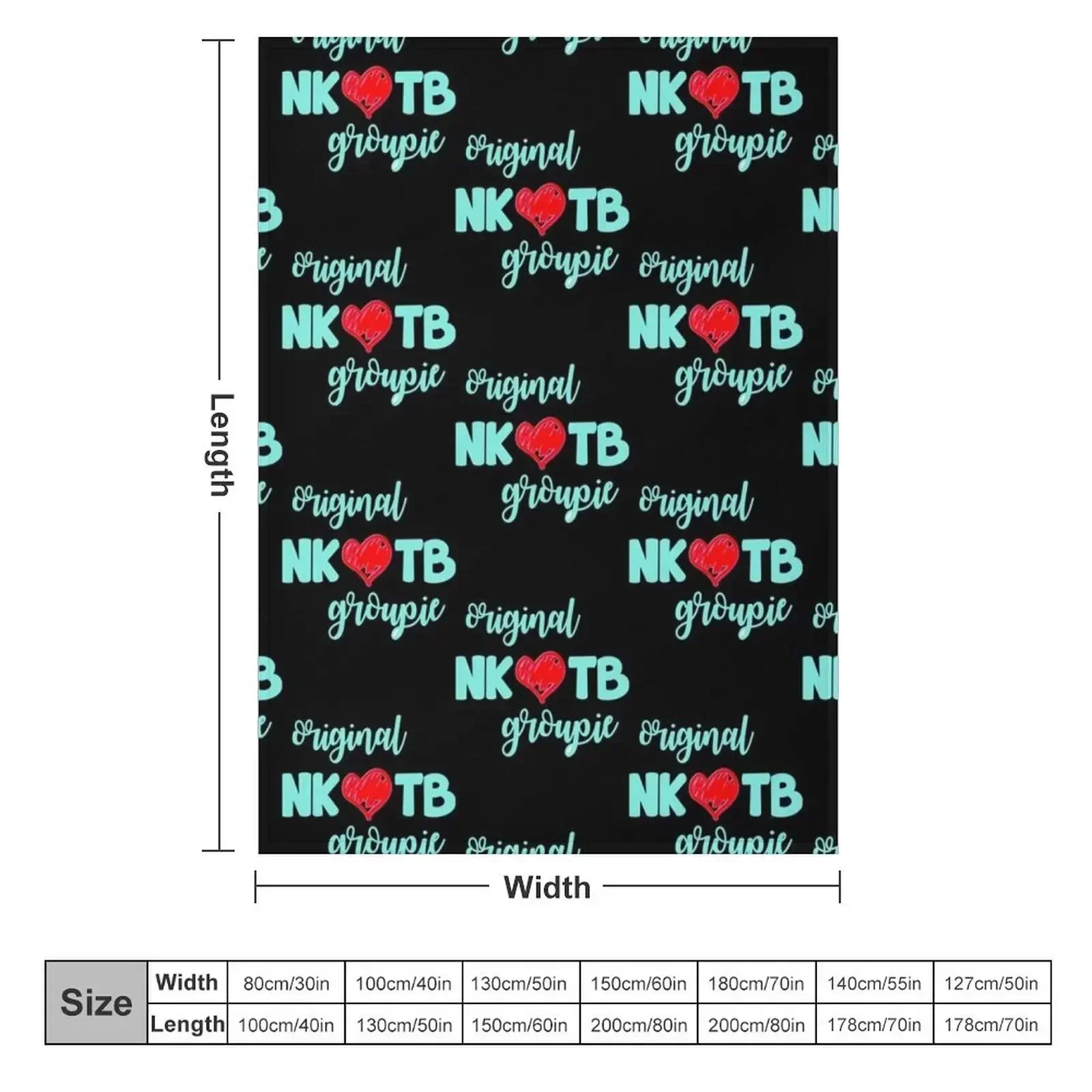 Забавный человек Nkotb Kids New On Shirt The Blocks Blue Awesome для любителей музыки одеяло кемпинга