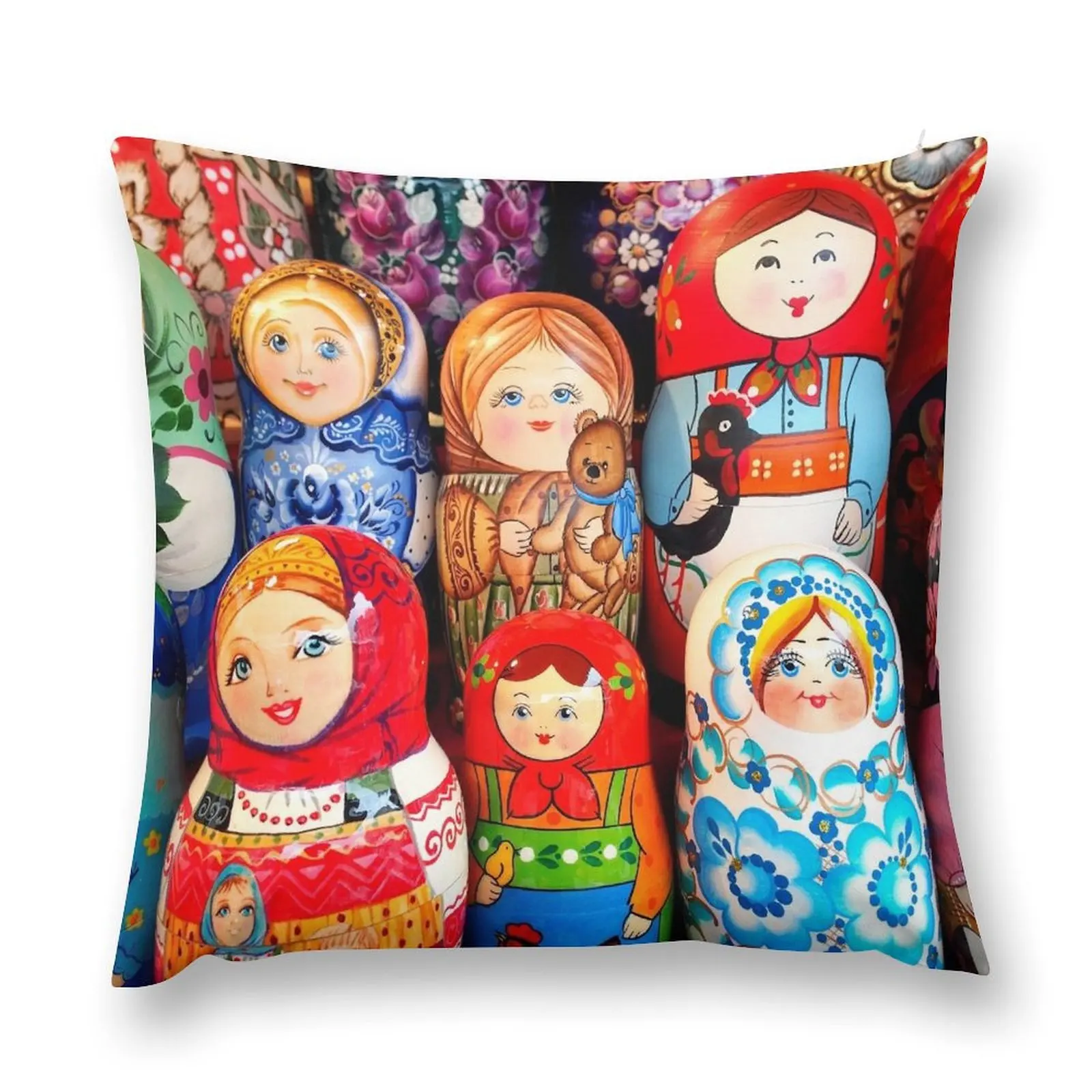 Наволочки Matrioska для украшения комнаты рождественские Подушки