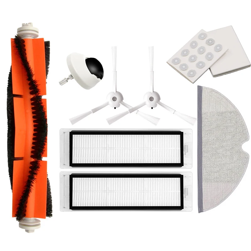 

Hepa Filter for Xiaomi Mi Robot Vacuum Cleaner SDJQR01RR Mijia 1 1s Roborock S5 S50 S52 Max Mop Roller Side Brush Accessories