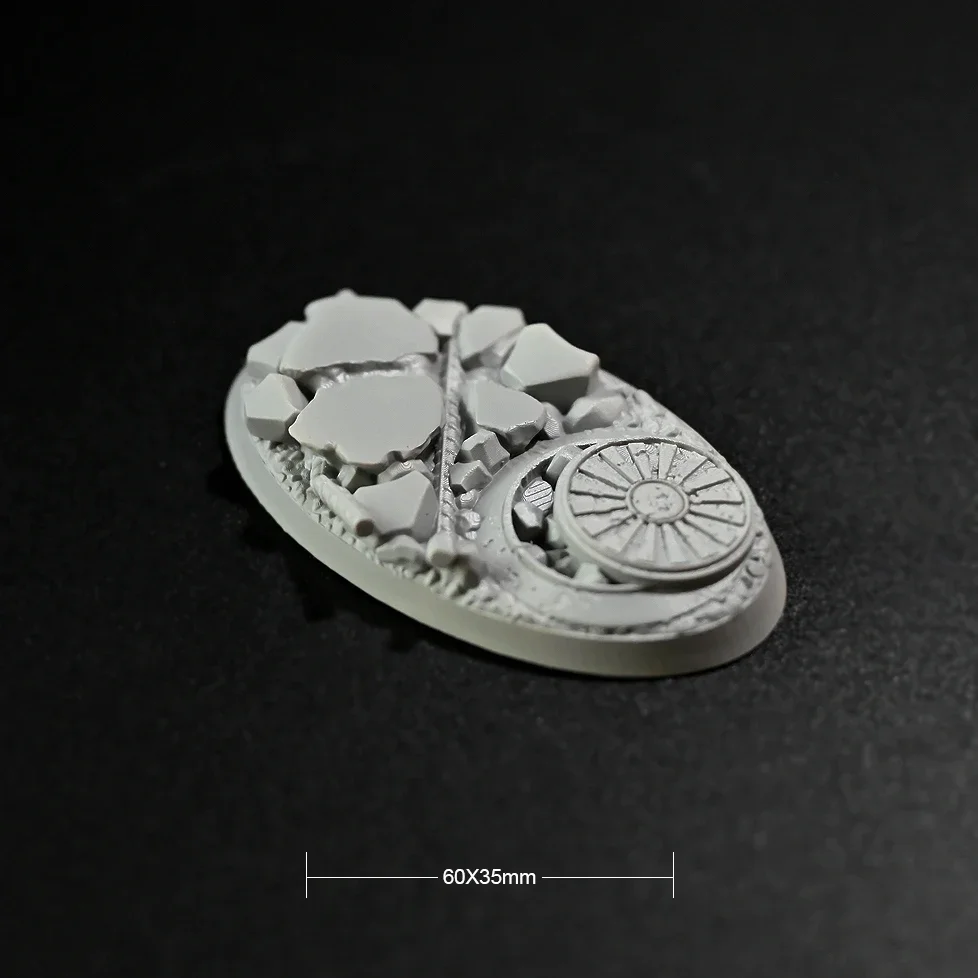 Калибр 60x35 мм Смола Модели наборы фигурок бесцветная и самособранная 3D печать